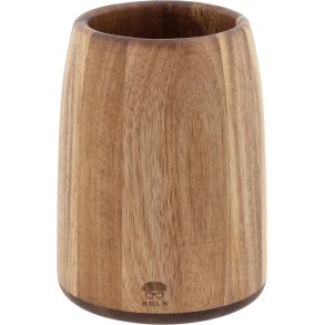 HOLM Utensilienhalter 17 cm, Akazie