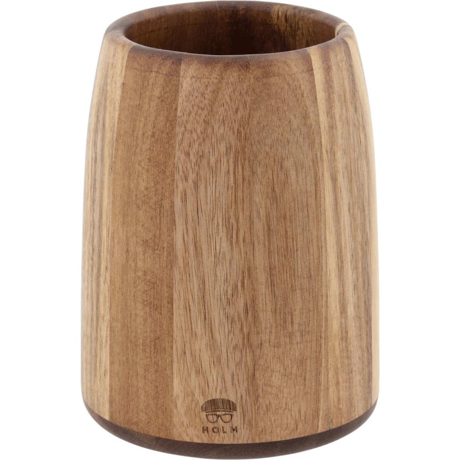 HOLM Utensilienhalter 17 cm, Akazie