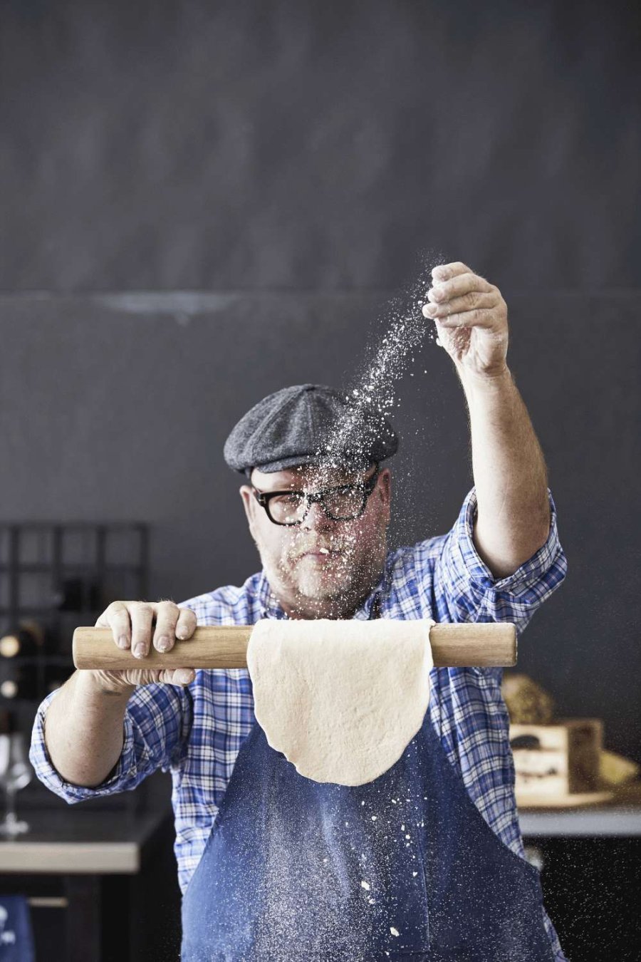 HOLM Pizzarolle 50 cm, Akazie