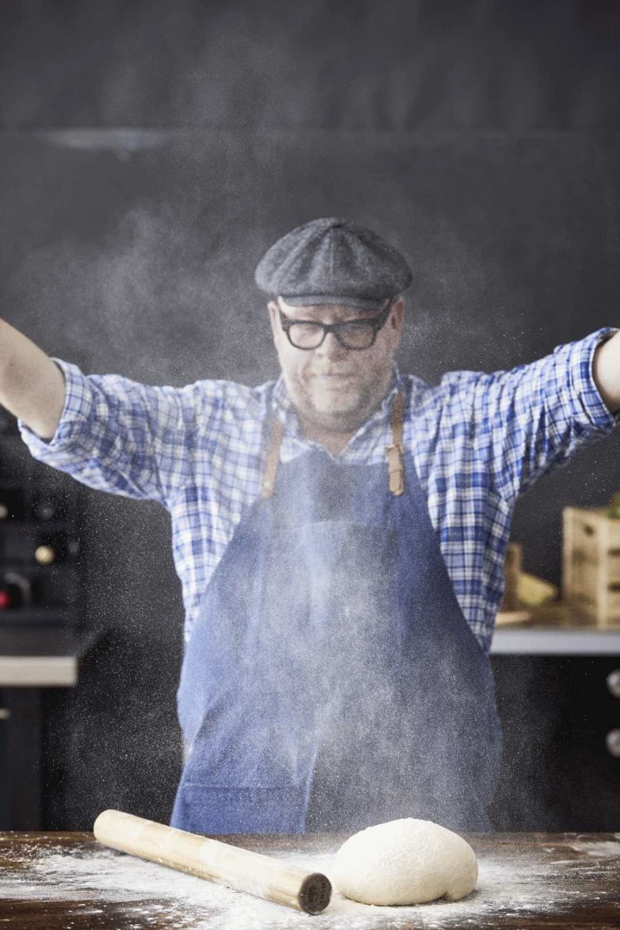 HOLM Pizzarolle 50 cm, Akazie