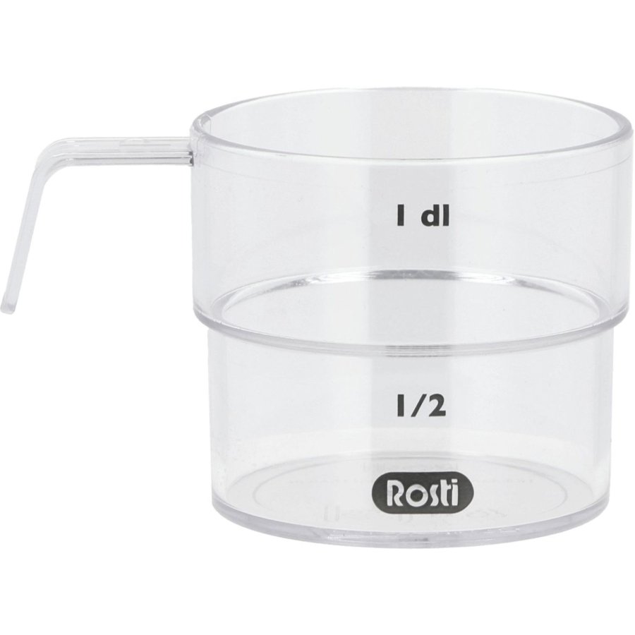 Rosti Mensura Deciliterm�l 100 ml, Klar