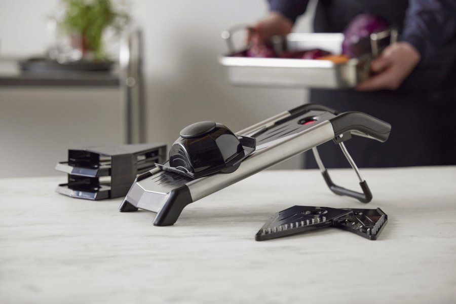 Funktion Mandoline-Eisen, Edelstahl