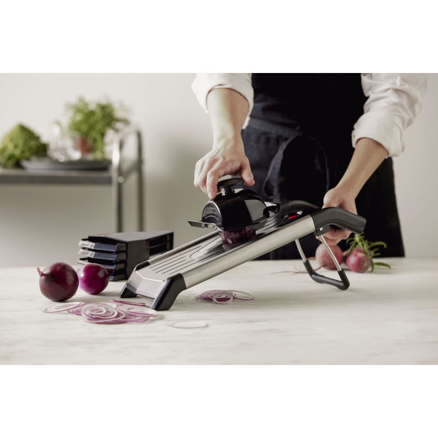 Funktion Mandoline-Eisen, Edelstahl