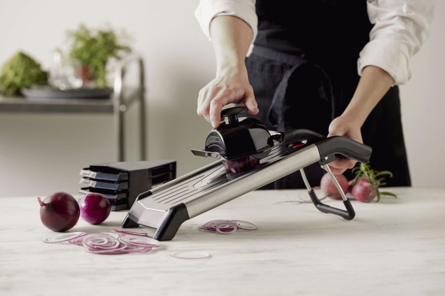 Funktion Mandoline-Eisen, Edelstahl