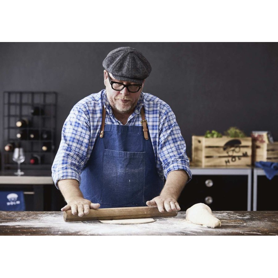 HOLM Schrze 70x90 cm, Blau