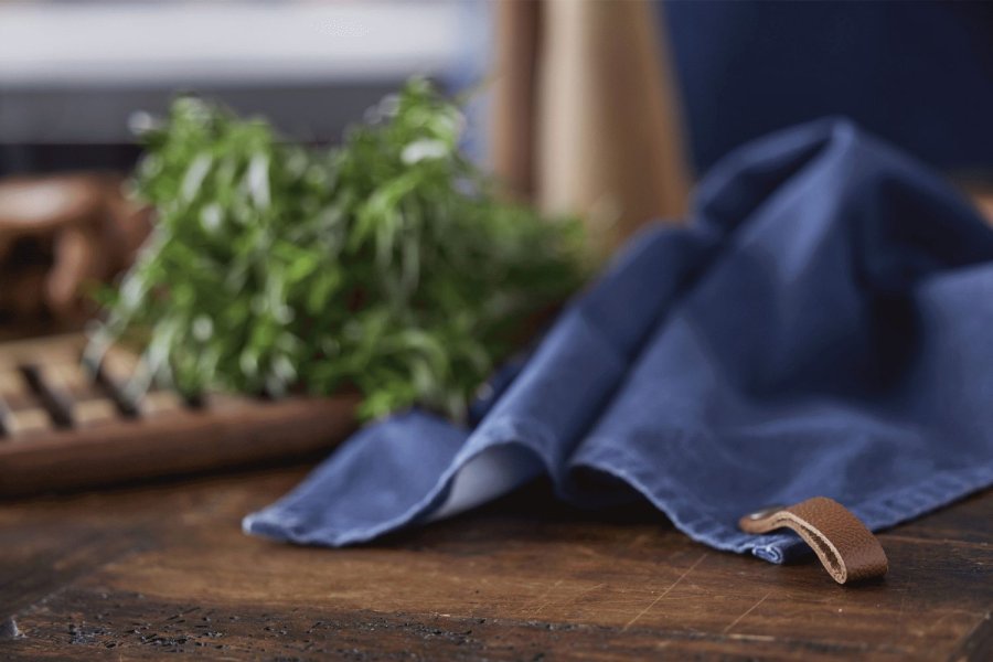 HOLM Geschirrtuch 50x70 cm, Blau