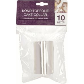 Funktion Torten-Randfolie 10 m, Klar