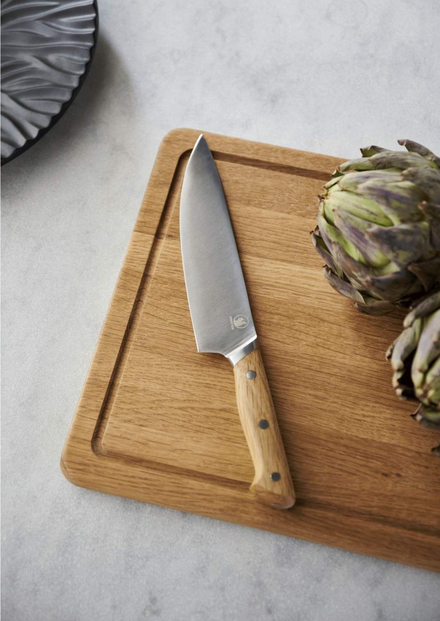 Mors Foresta Kochmesser, Eiche/Edelstahl