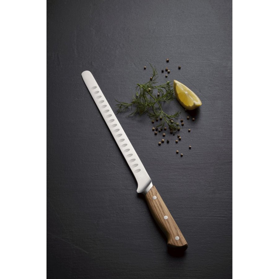 Mors Foresta Lachsmesser, Eiche/Edelstahl