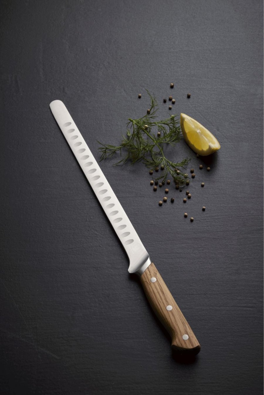 Mors Foresta Lachsmesser, Eiche/Edelstahl