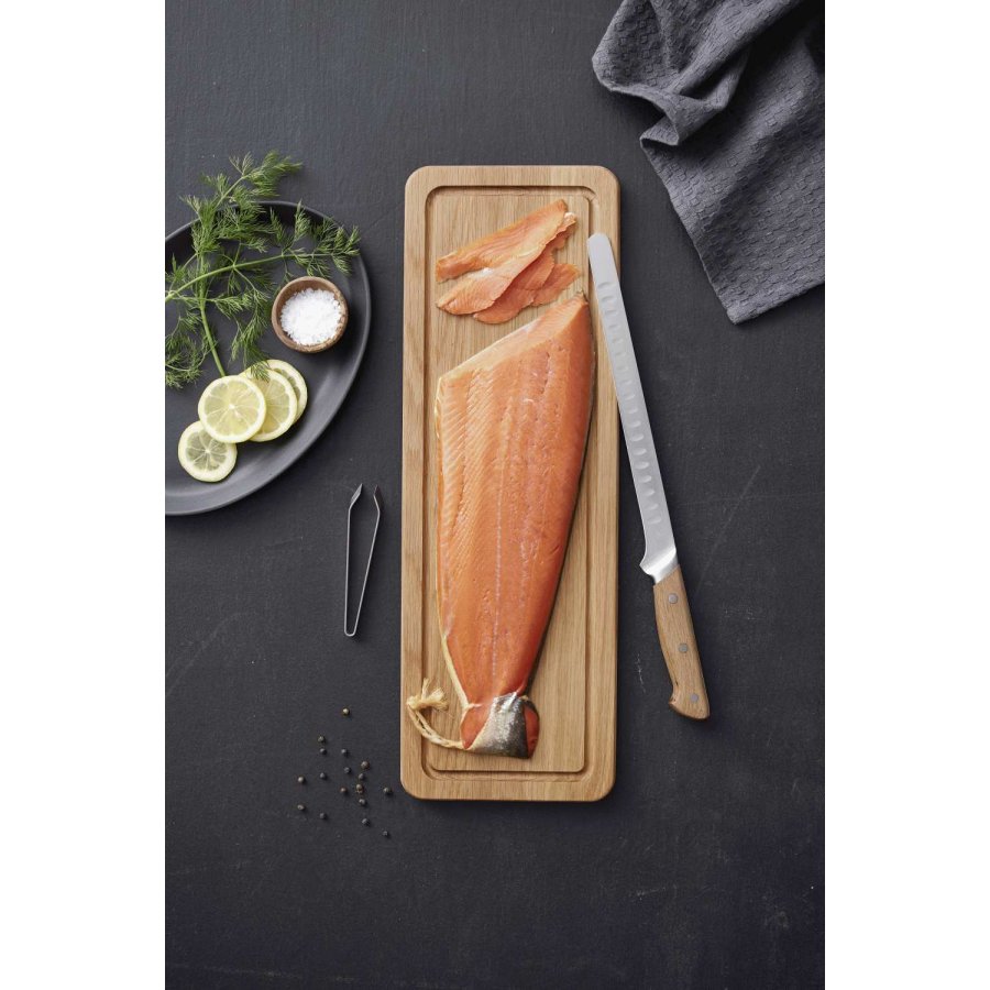 Mors Foresta Lachsmesser, Eiche/Edelstahl