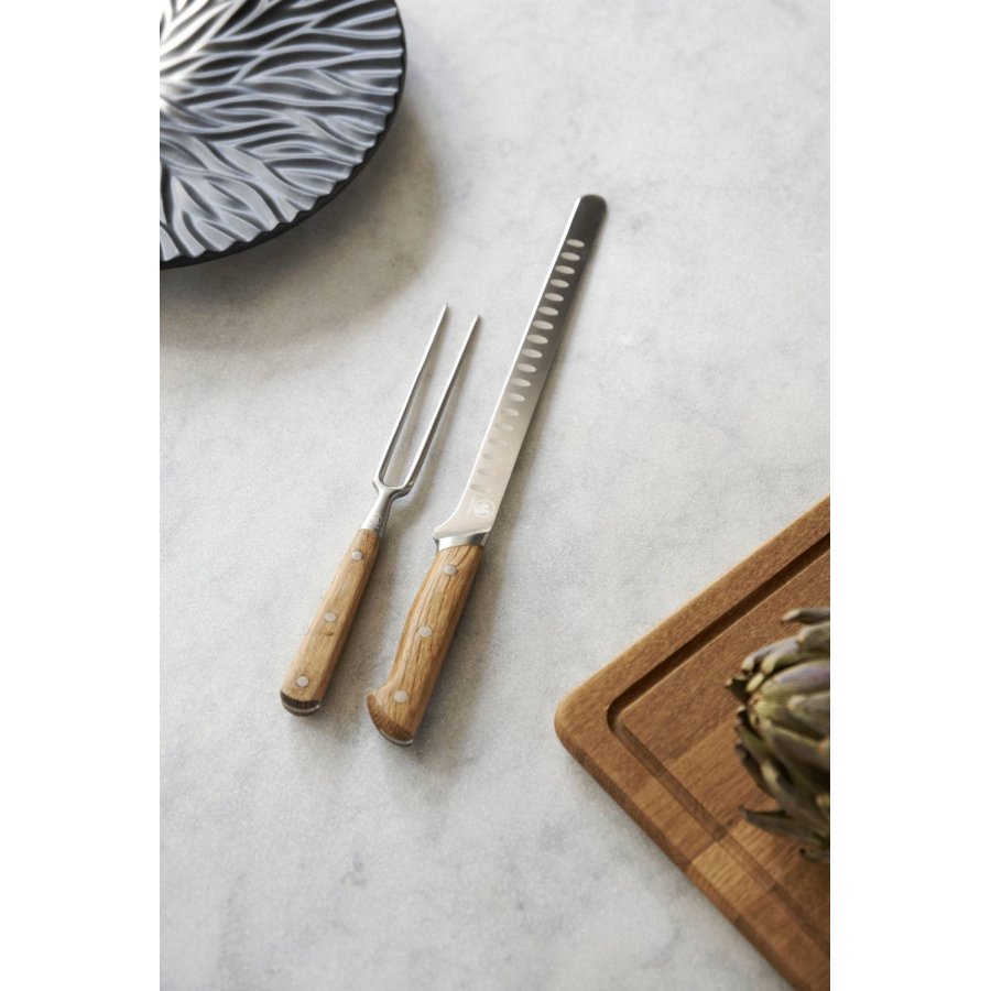 Mors Foresta Lachsmesser, Eiche/Edelstahl