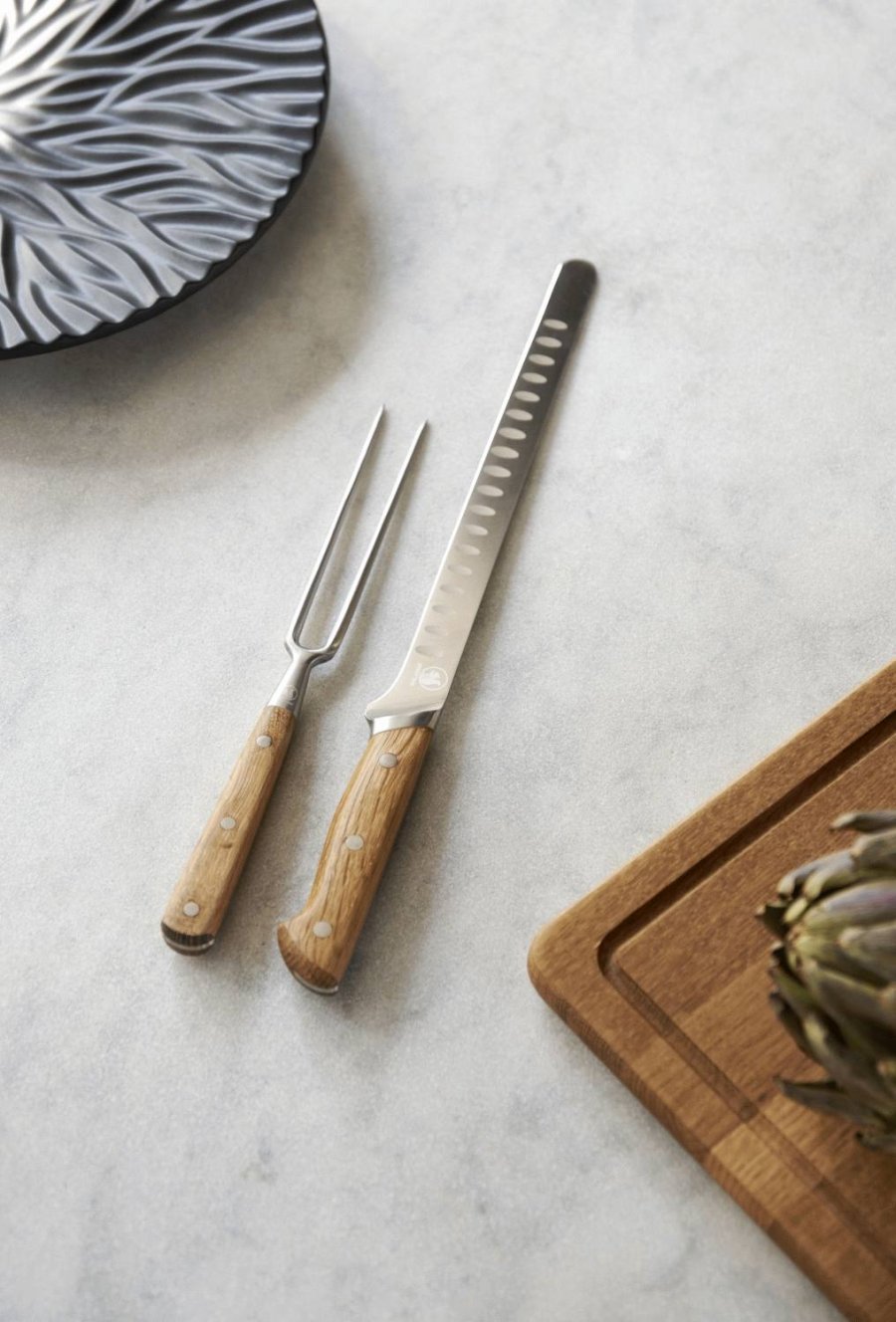 Mors Foresta Lachsmesser, Eiche/Edelstahl