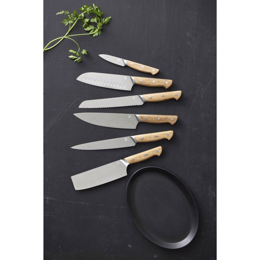 Mors Foresta Nakiri Messer, Eiche/Edelstahl