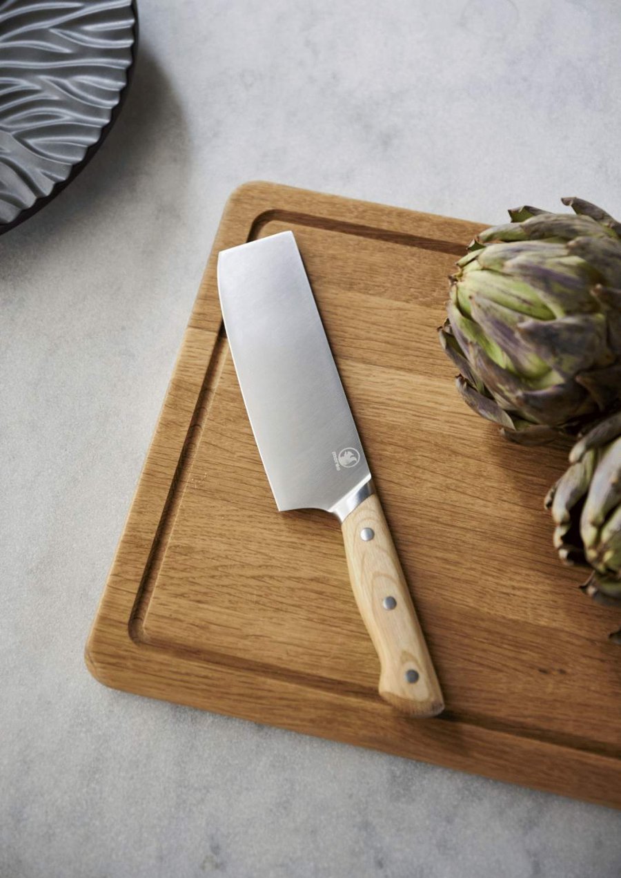 Mors Foresta Nakiri Messer, Eiche/Edelstahl