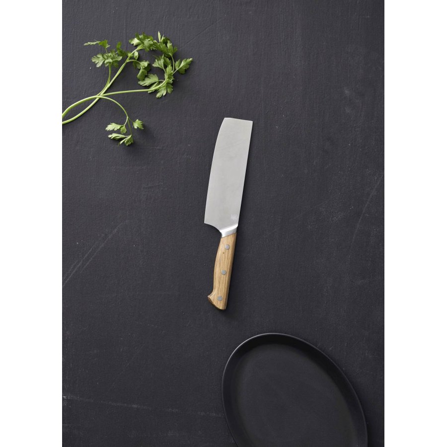 Mors Foresta Nakiri Messer, Eiche/Edelstahl