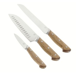 Mors Foresta Messerset 3-teilig, Eiche/Edelstahl