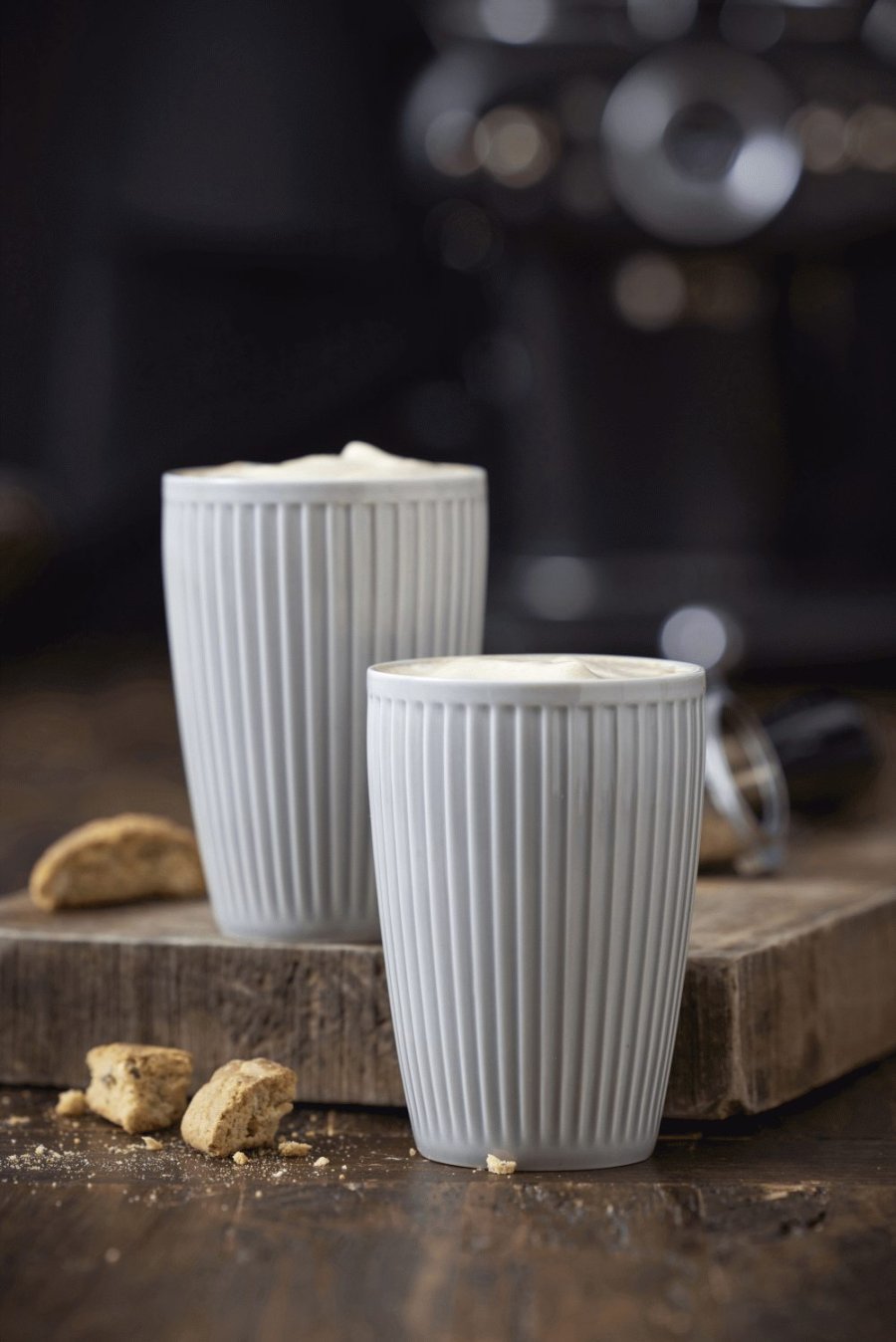 Pillivuyt Pliss Thermobecher 2er Set 25 cl, Arctic Ice