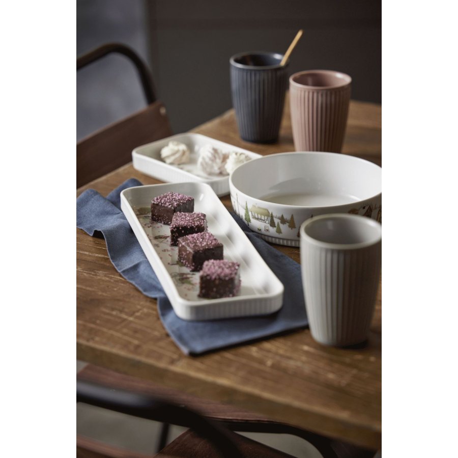 Pillivuyt Pliss Thermobecher 2er Set 25 cl, Woodrose