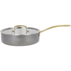 Pillivuyt Gourmet Durance Sauterpande m. Lg 24 cm, Rustfrit Stl