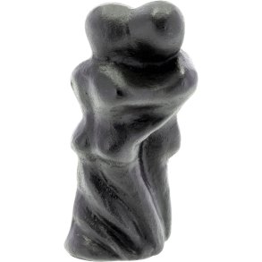 Mors Skulptur H13 cm, Schwarz