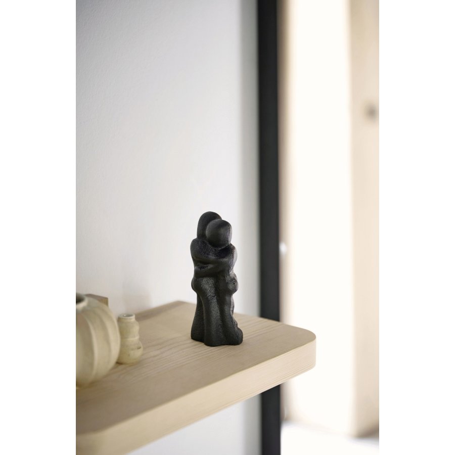 Mors Skulptur H13 cm, Schwarz