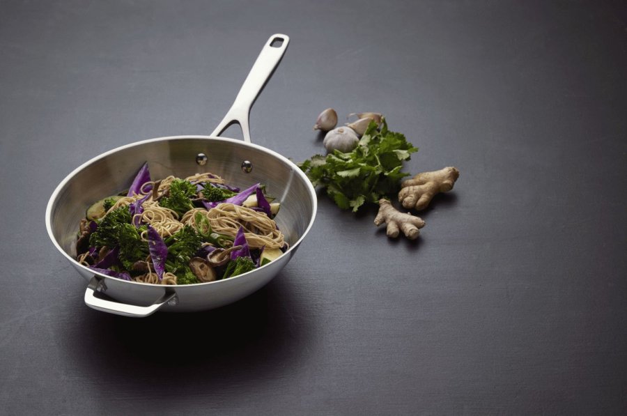 Mors 79NORD Wok 30 cm, Edelstahl