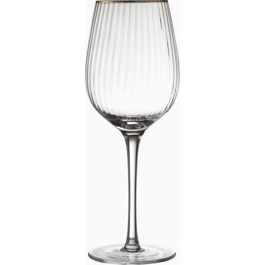 Lyngby Glas Palermo Gold Rdvinsglas 4 stk. 40 cl