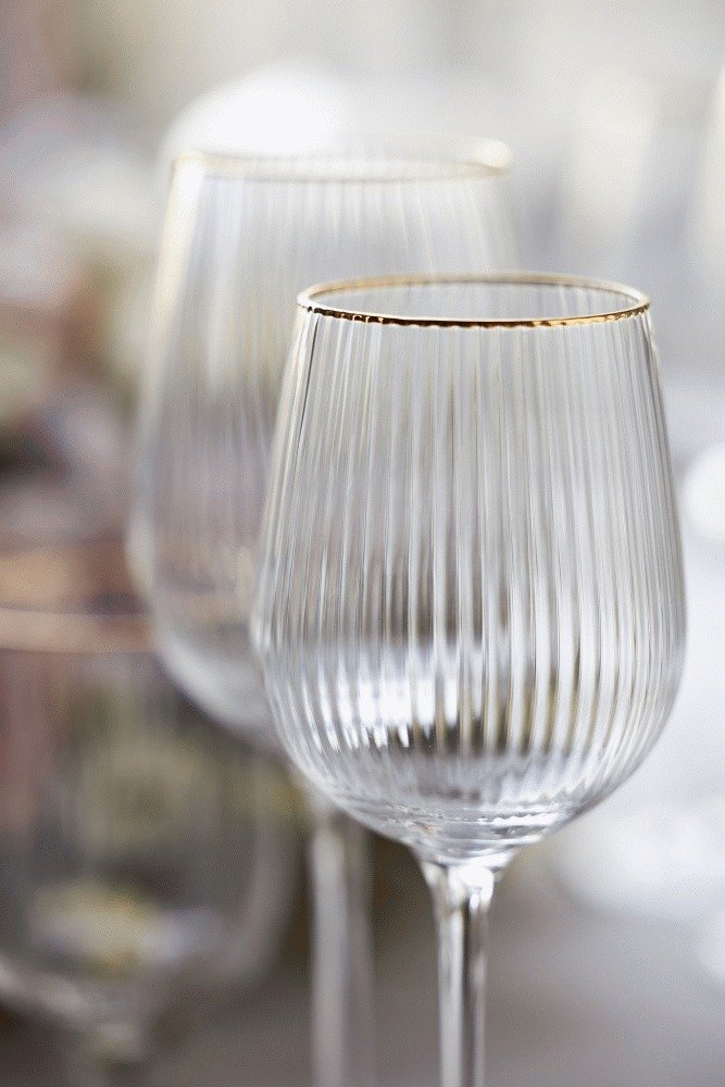 Lyngby Glas Palermo Gold Rdvinsglas 4 stk. 40 cl