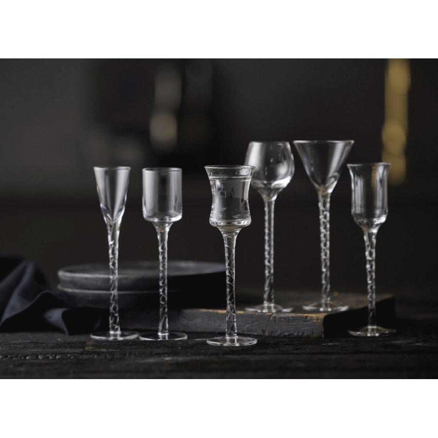 Lyngby Glas Rum Schnapsglas Klar 6er Set