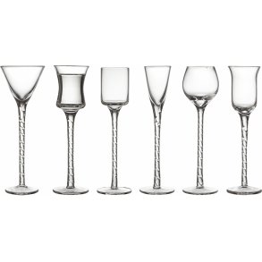Lyngby Glas Rum Schnapsglas Klar 6er Set