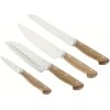 Mors Foresta Knivst 4 Dele, Eg/Rustfrit Stl
