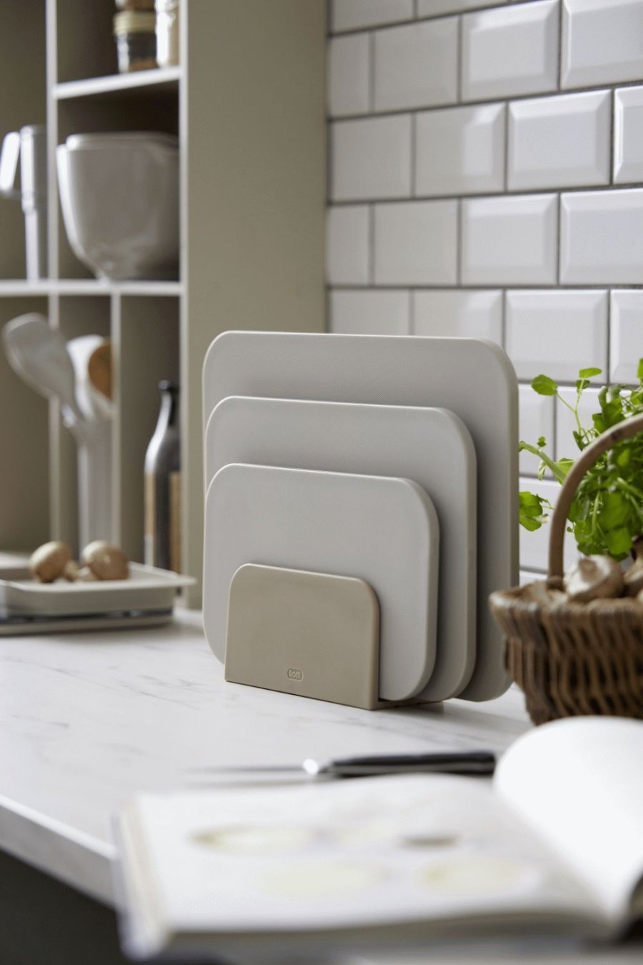 Rosti Choptima Schneidebrett 26,5x16 cm, Humus