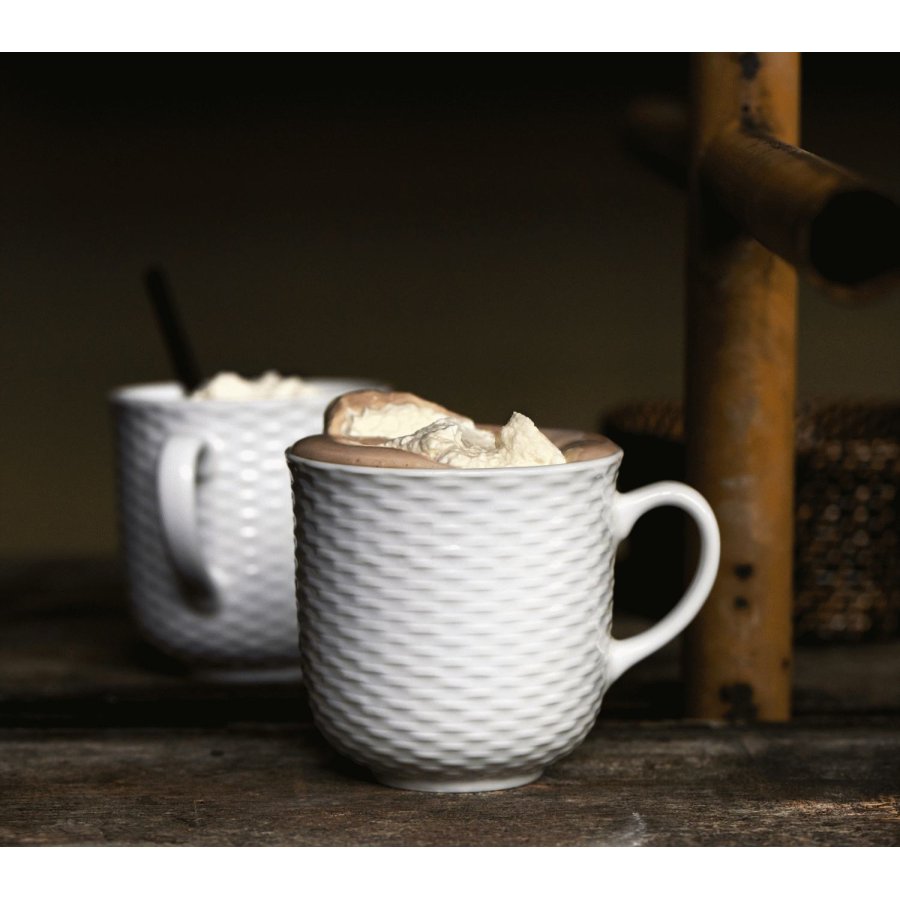 Pillivuyt Basket Becher 37 cl, Wei