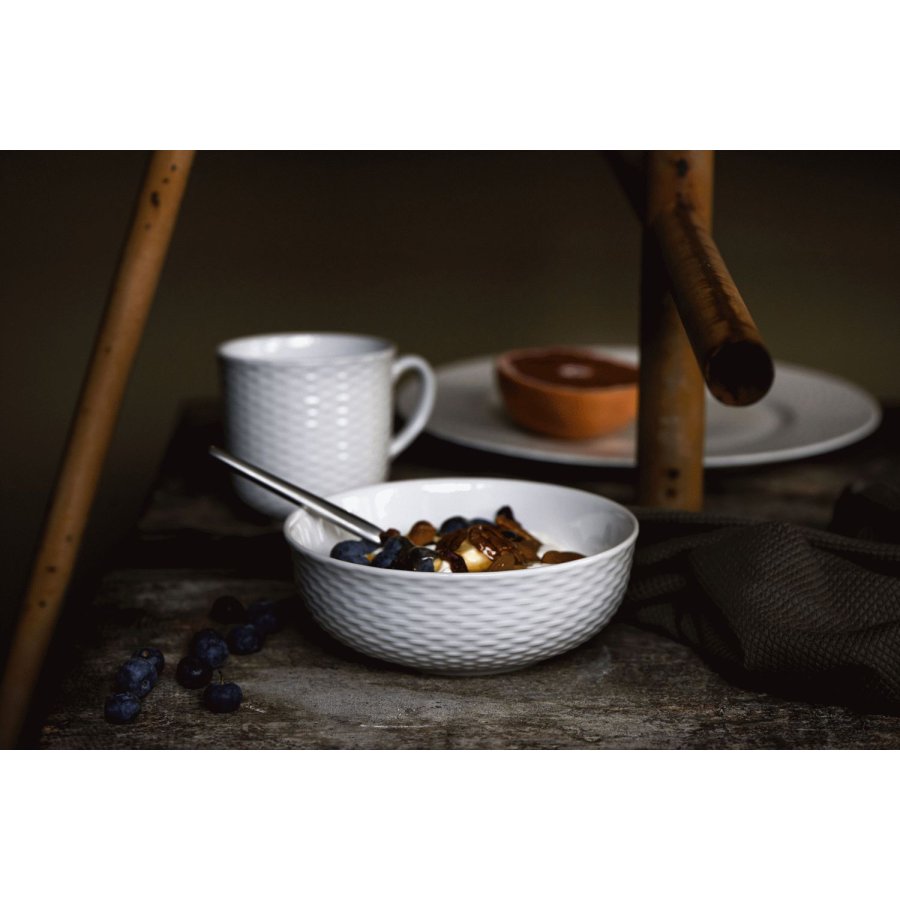 Pillivuyt Basket Teller 22 cm, Wei