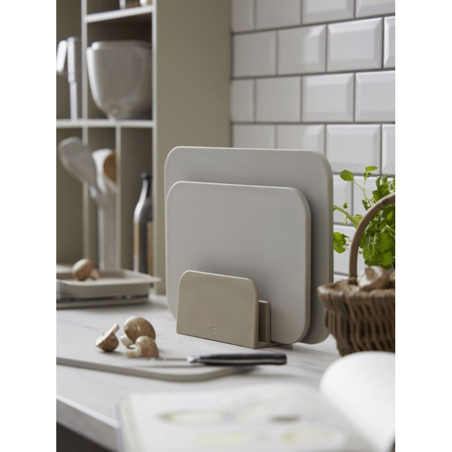 Rosti Choptima Schneidebrett3er Set, Humus