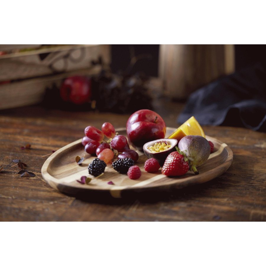 HOLM Tablett 30 cm, Akazie