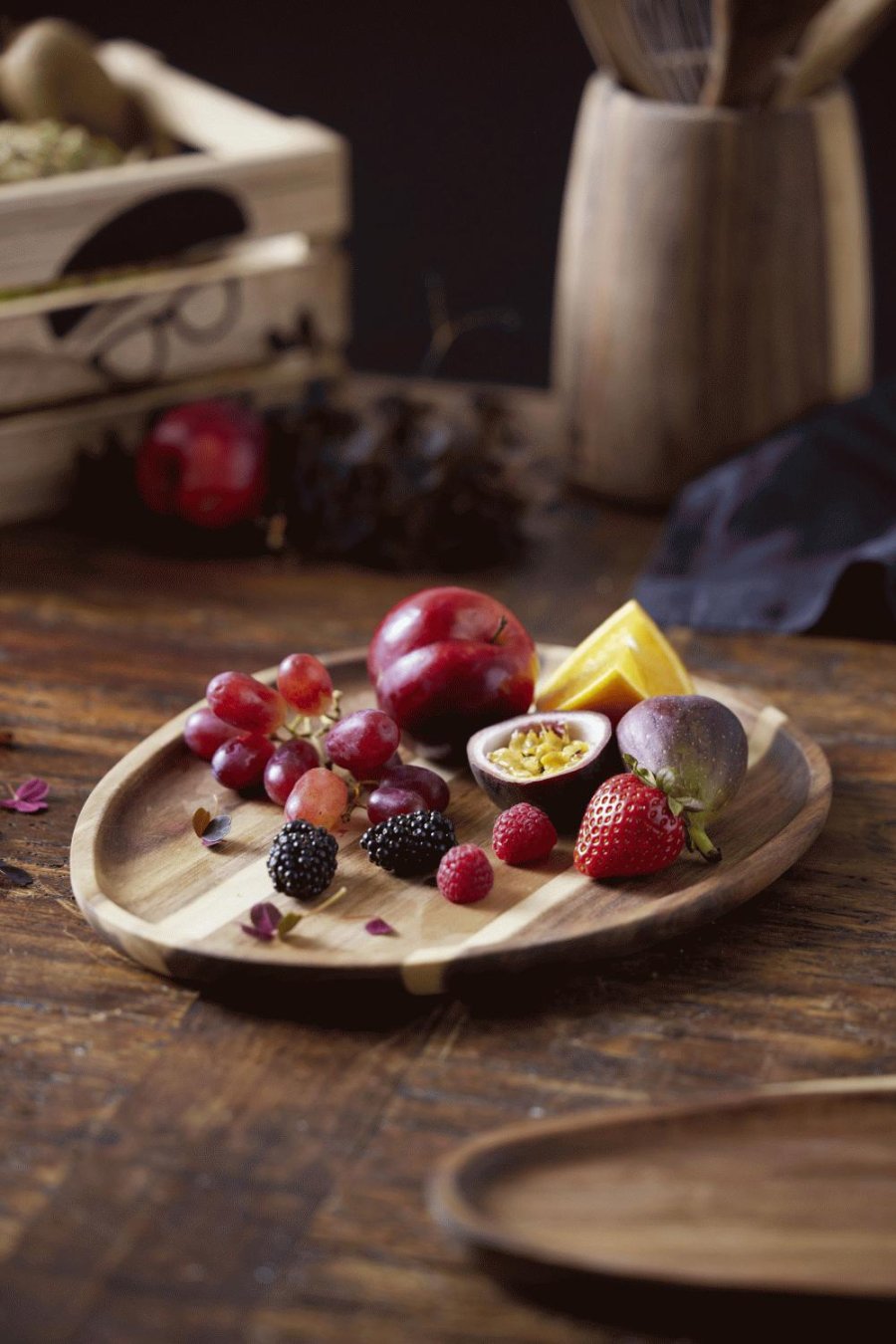 HOLM Tablett 30 cm, Akazie