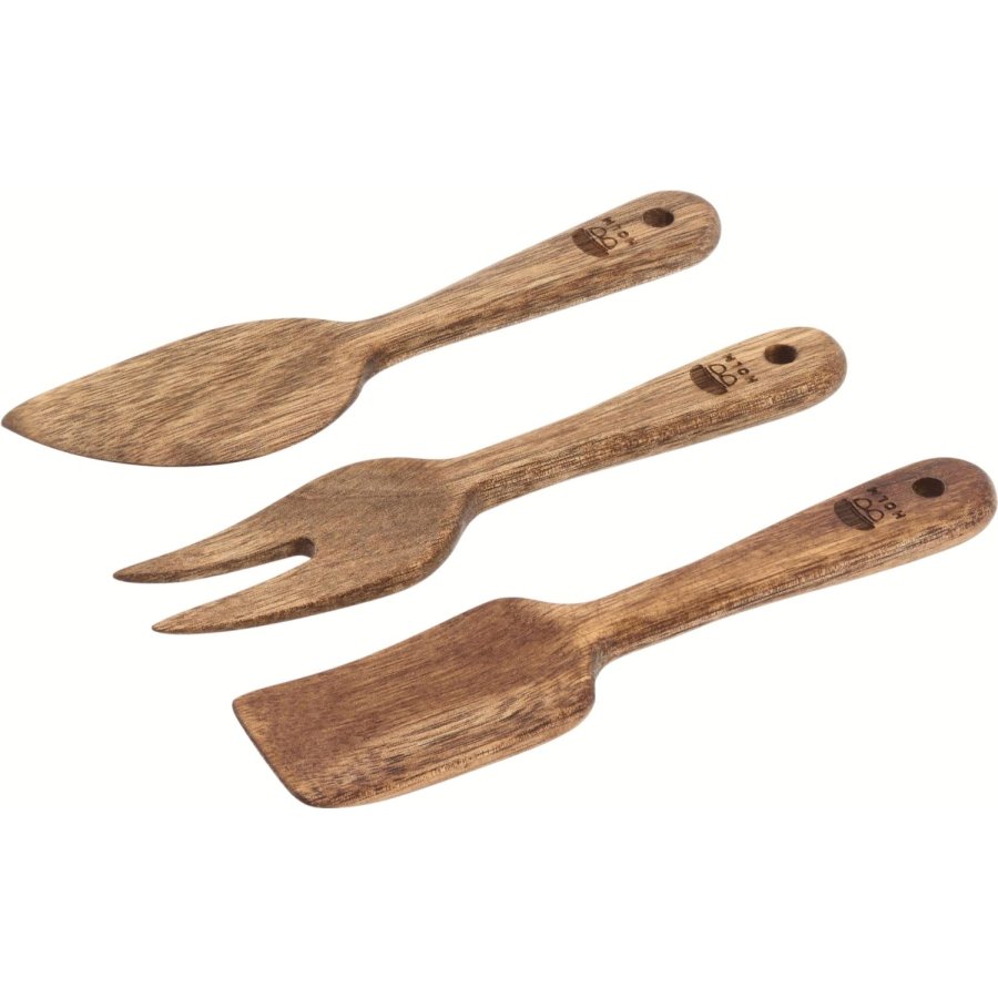 HOLM Kseset 3-teilig 14 cm, Akazie