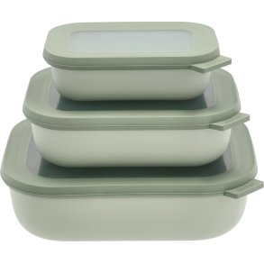 Mepal Cirqula Lav Rekt. Sklest m. Lg 3 stk, Nordic Sage