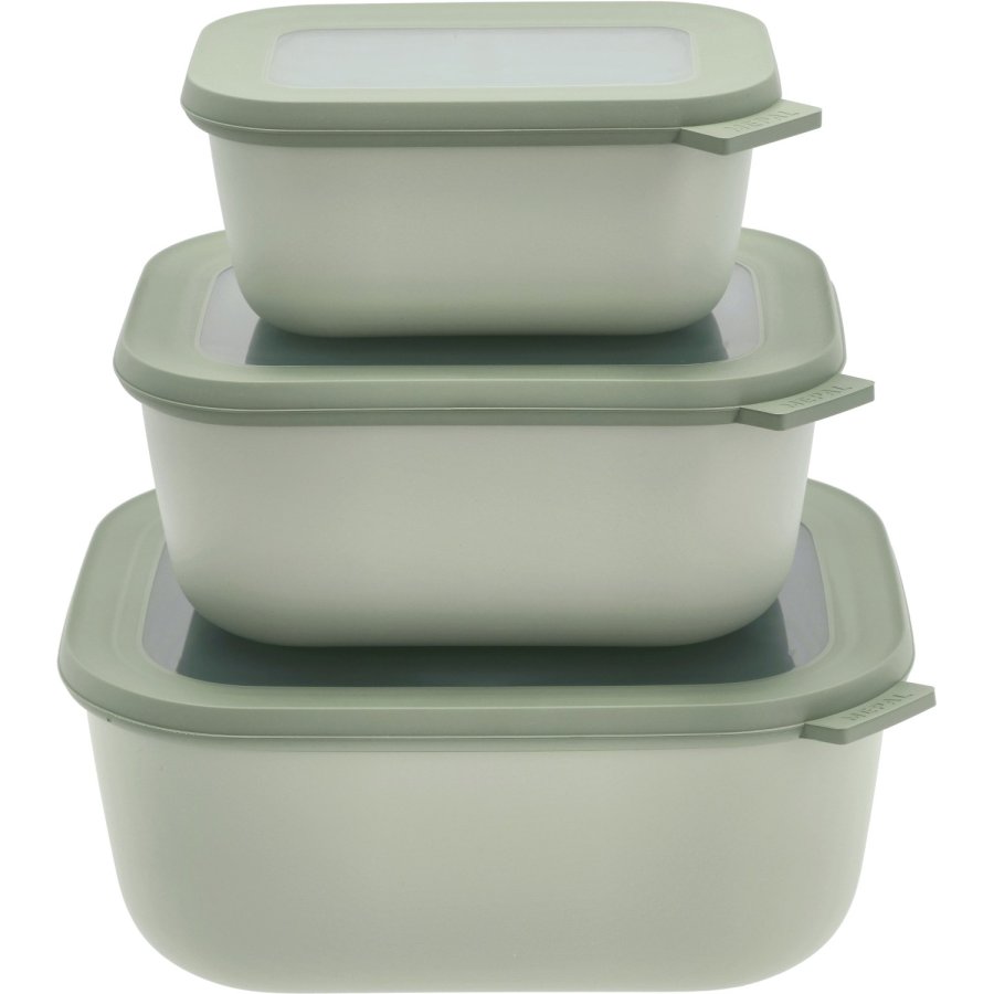 Mepal Cirqula Schalenset 2er Set, Nordic Sage