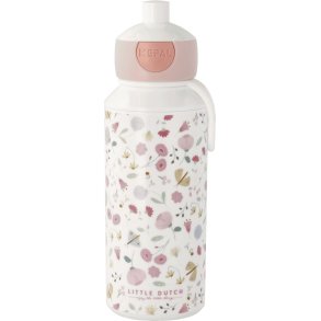 Mepal Pop-up Campus Drikkeflaske 400 ml, Flowers & Butterflies