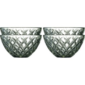 Lyngby Glas Sorrento Schale 4er Set 12 cm, Grn