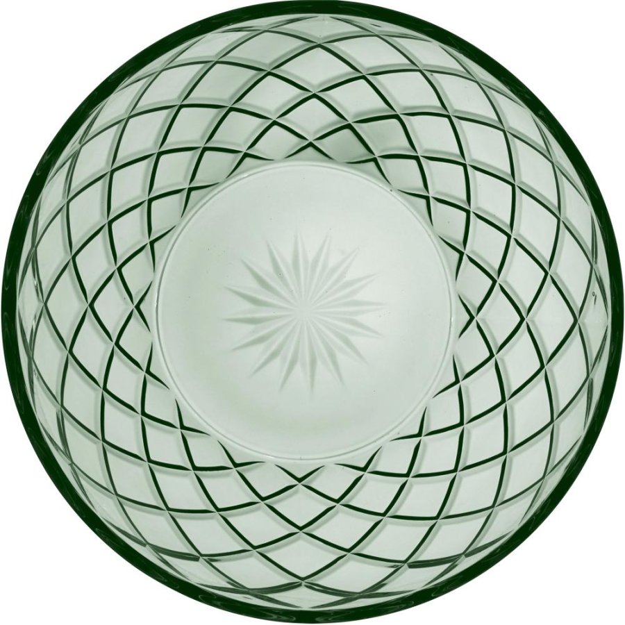 Lyngby Glas Sorrento Salatschssel 24 cm, Grn