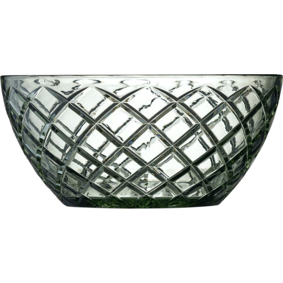 Lyngby Glas Sorrento Salatschssel 24 cm, Grn