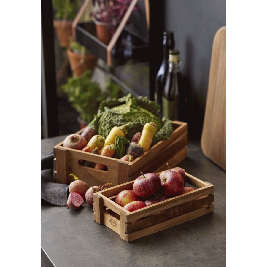 Holm Kistenset 2er Set, Akazie