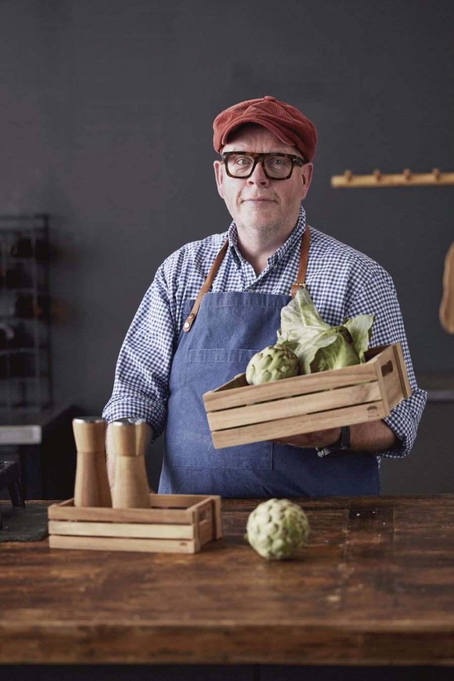 Holm Kistenset 2er Set, Akazie