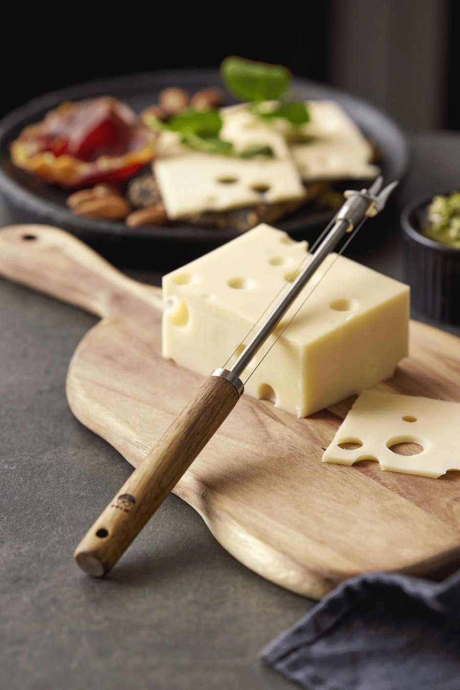 Holm Kseschneider 24,5 cm, Akazie