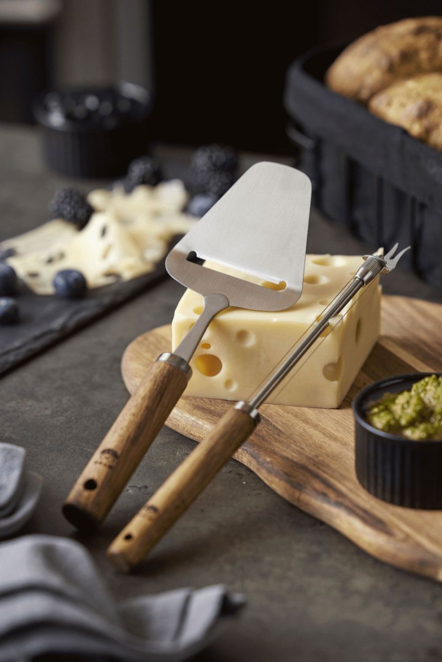 Holm Ksehobel 22,5 cm, Akazie