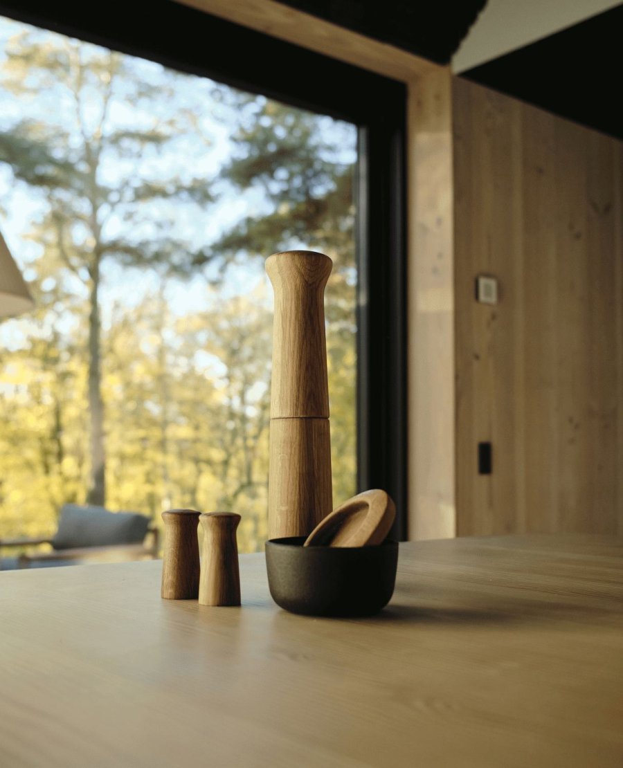 Mors Kit Salt- og Peberstrst H7 cm, Eg